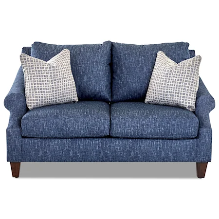 Loveseat  with Rolled Arms
